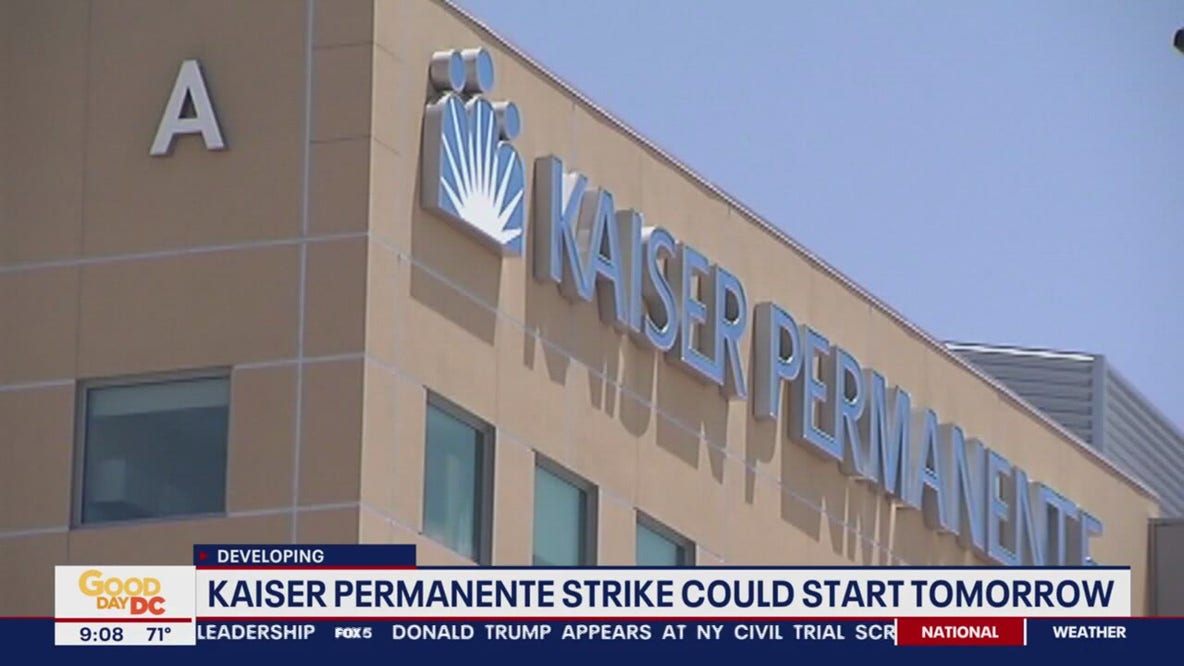 Hundreds of DC, Virginia Kaiser Permanente healthcare workers could strike this week